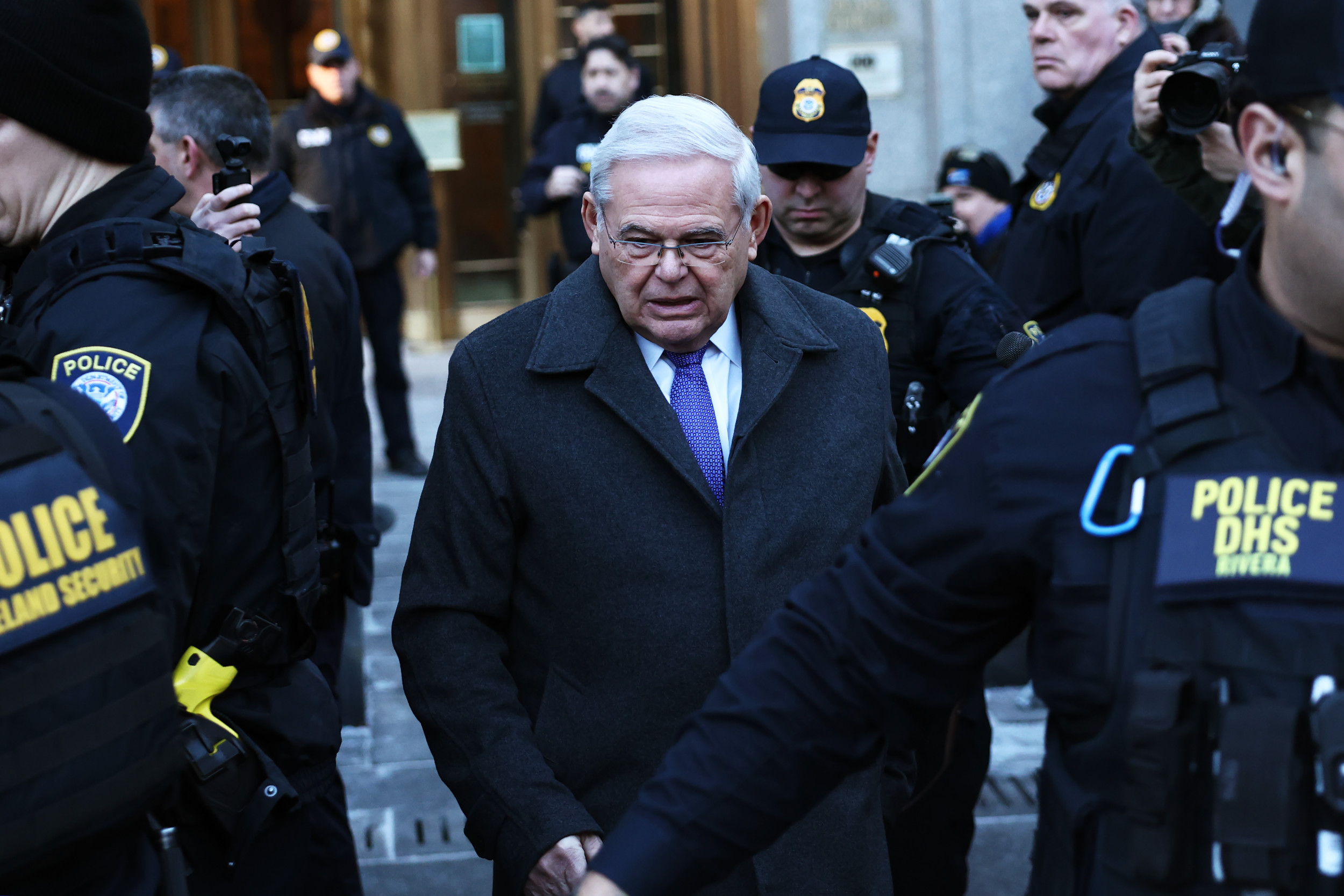 Bob Menendez’s Comments After Sentencing Spark Trump Pardon Rumors