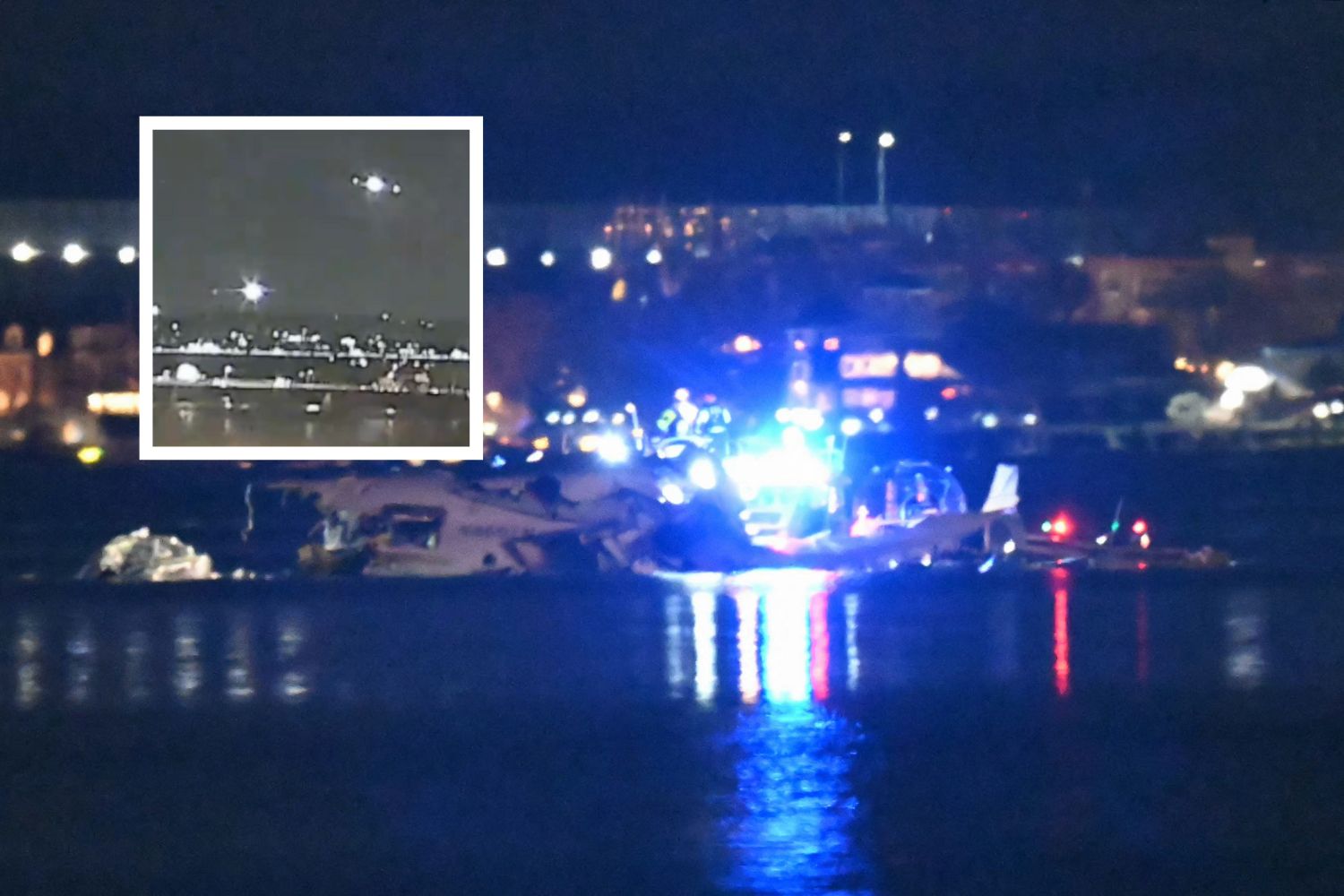 DC Plane Crash Video Shows Horrifying Moment Flights Collide