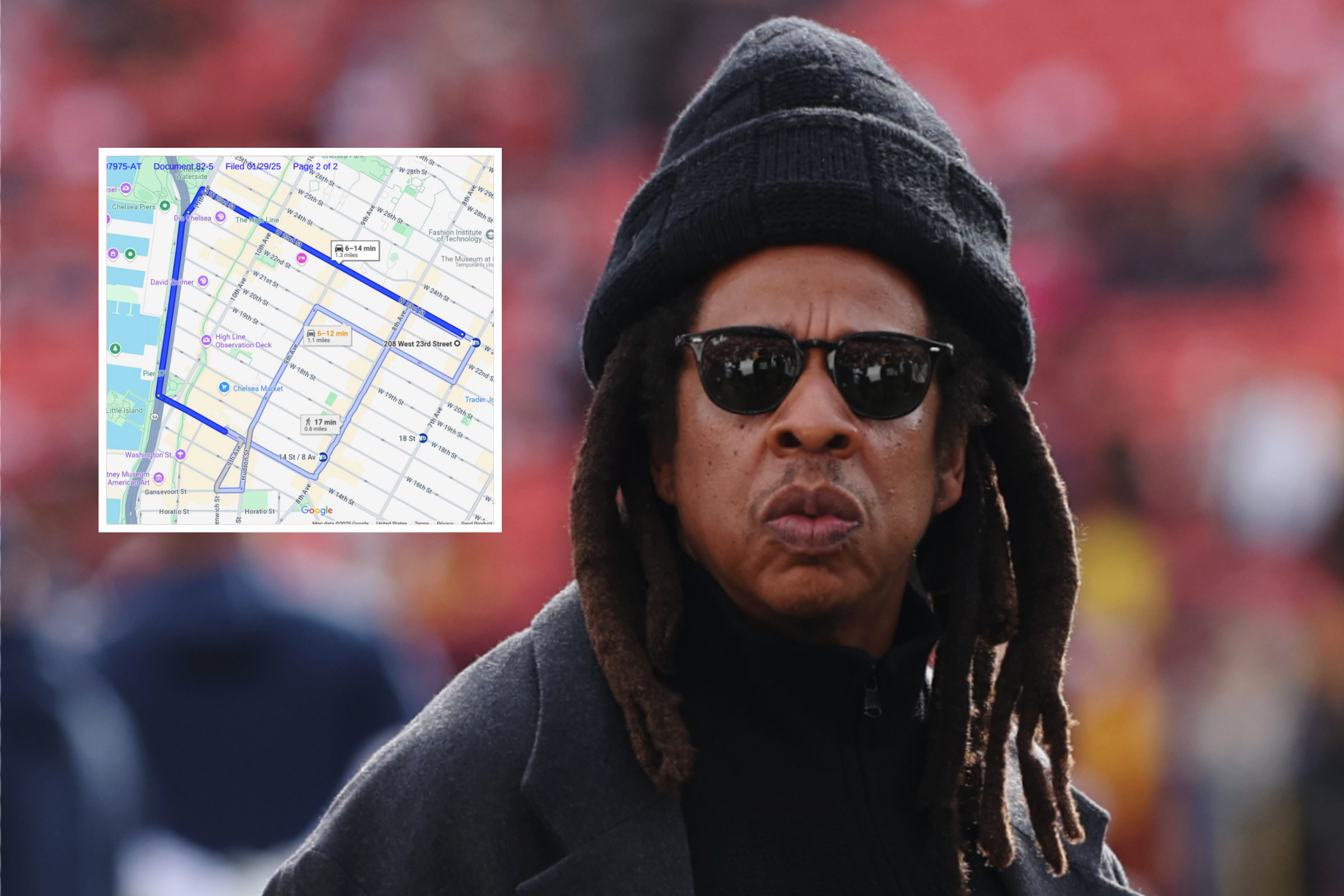 Jay-Z Is Using Google Maps to Show Sexual Assault Allegations Are False