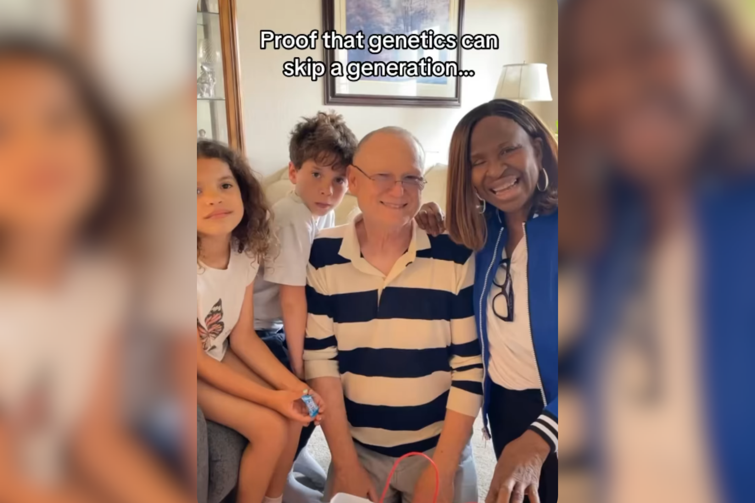 Grandparents Prove Genetics Can ‘Skip a Generation’ in Adorable Clip