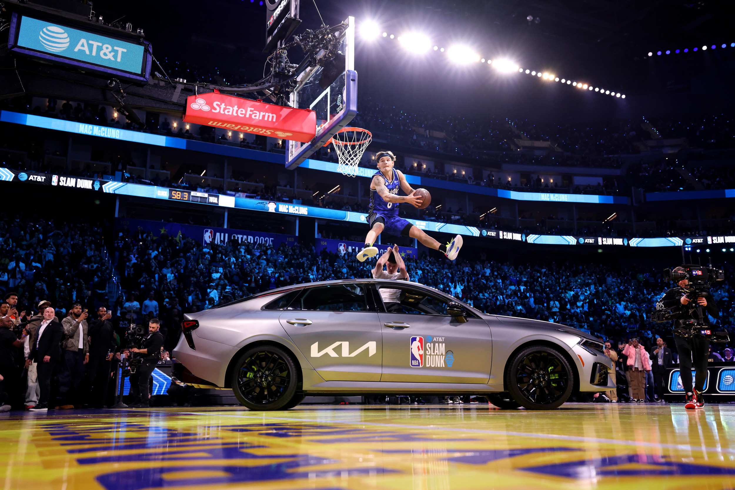 Fans React to Mac McClung Making NBA All-Star Slam Dunk Contest History