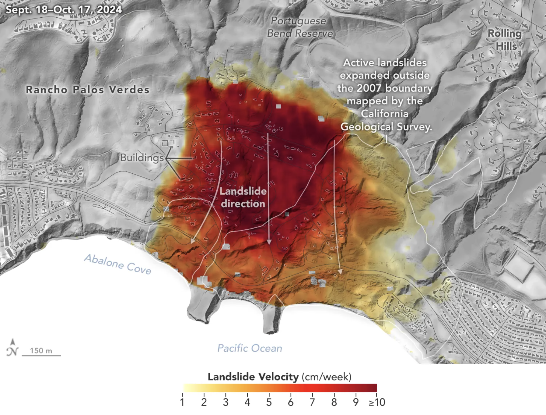 Map Shows Where California Homes Are Sliding Into the Ocean