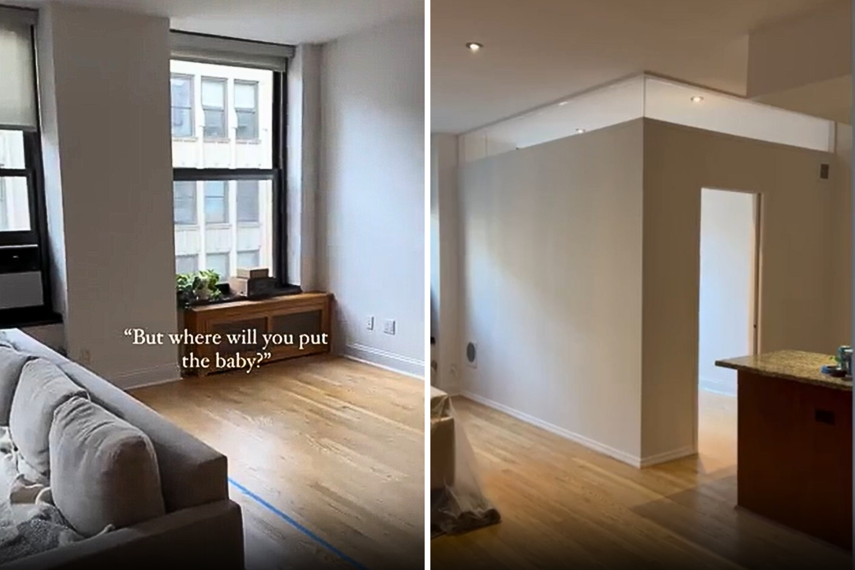 New Parents Find Ingenious Way To Fit Nursery Into Tiny NYC Loft Apartment