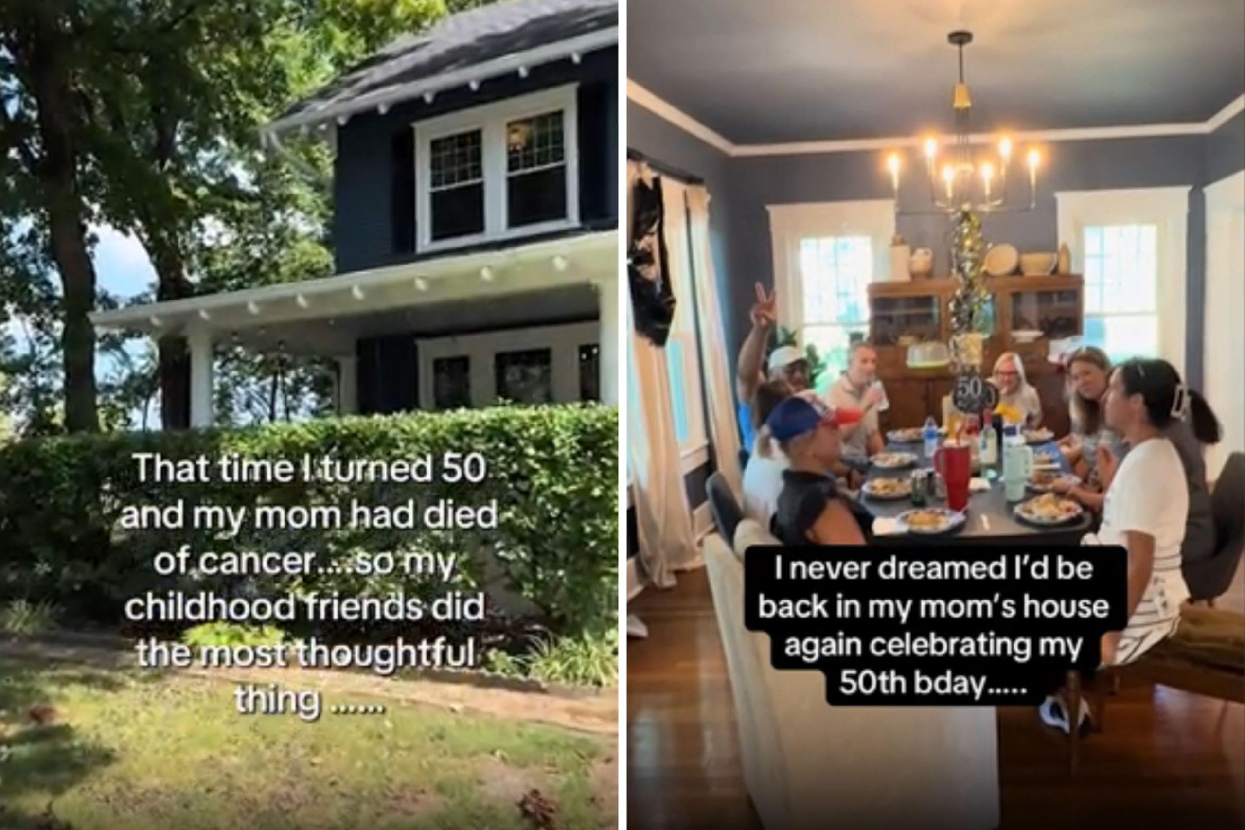 Why Friends Rent Woman’s Childhood Home for Her 50th Birthday Breaks Hearts