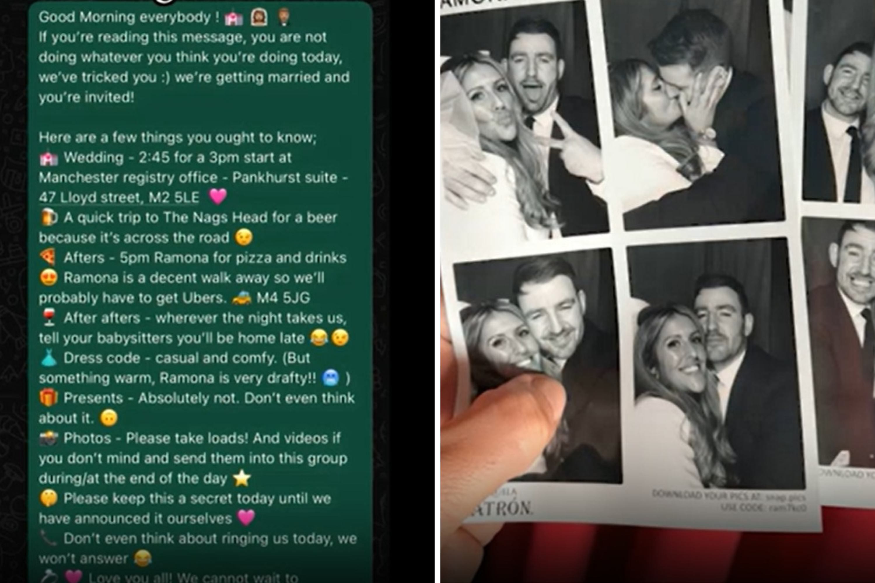 Bride Sends Wedding Guests Unexpected Message 15 Hours Before Big Day