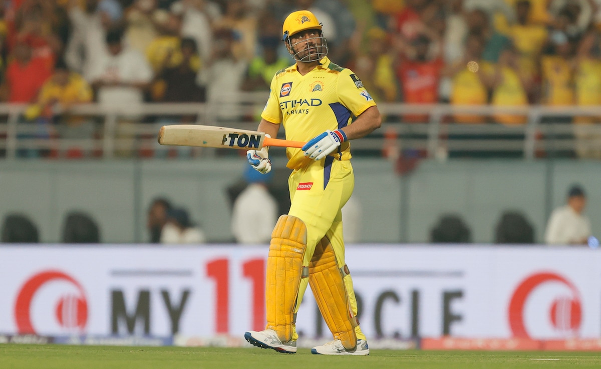 MS Dhoni Suffers Heartbreak, Gets Dismissed In Final Over Of Run Chase vs Punjab Kings