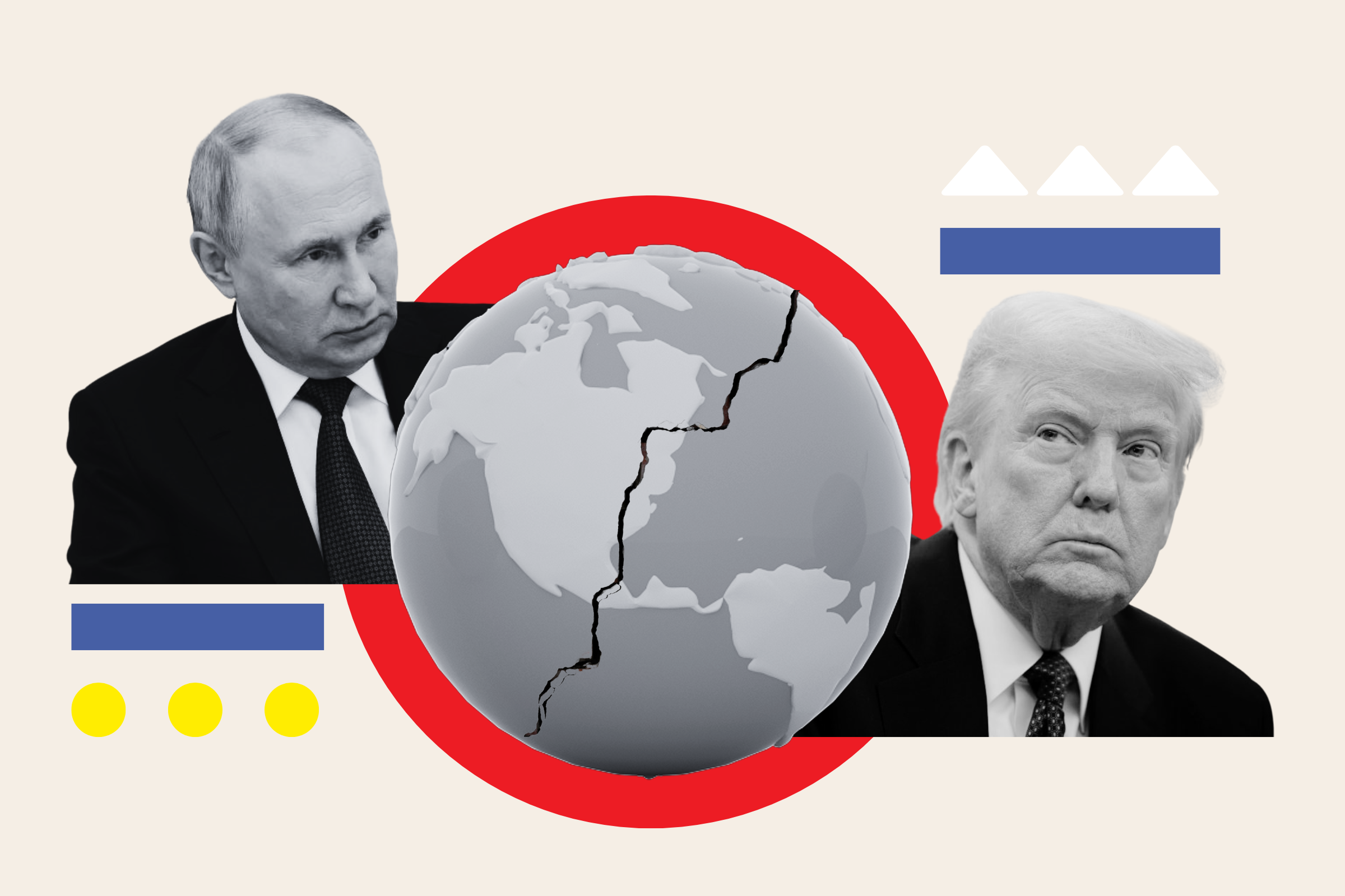 Map Shows How Trump, Putin and Xi Could Carve Up the Globe