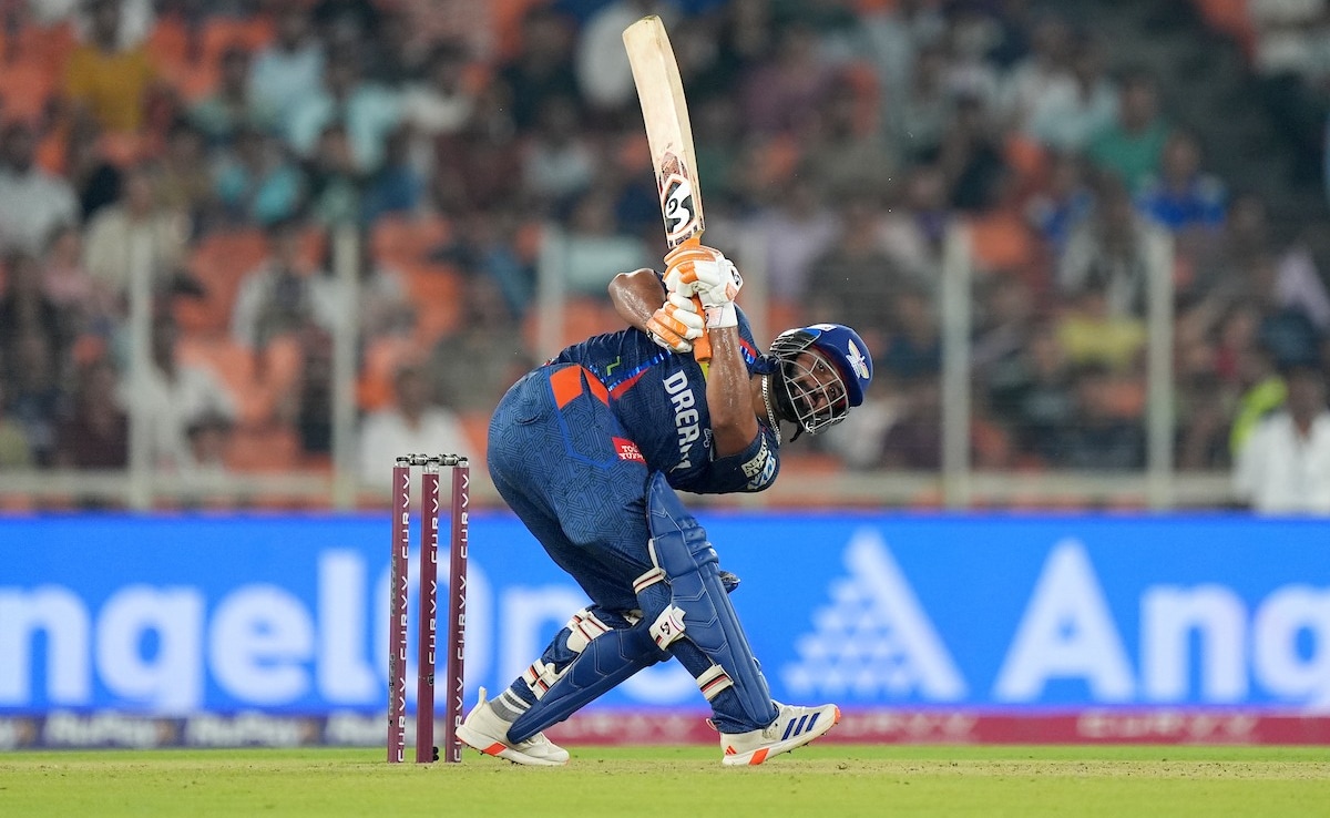 Rishabh Pant Slams No-Look Six For LSG vs GT. Shot Goes Viral. Watch