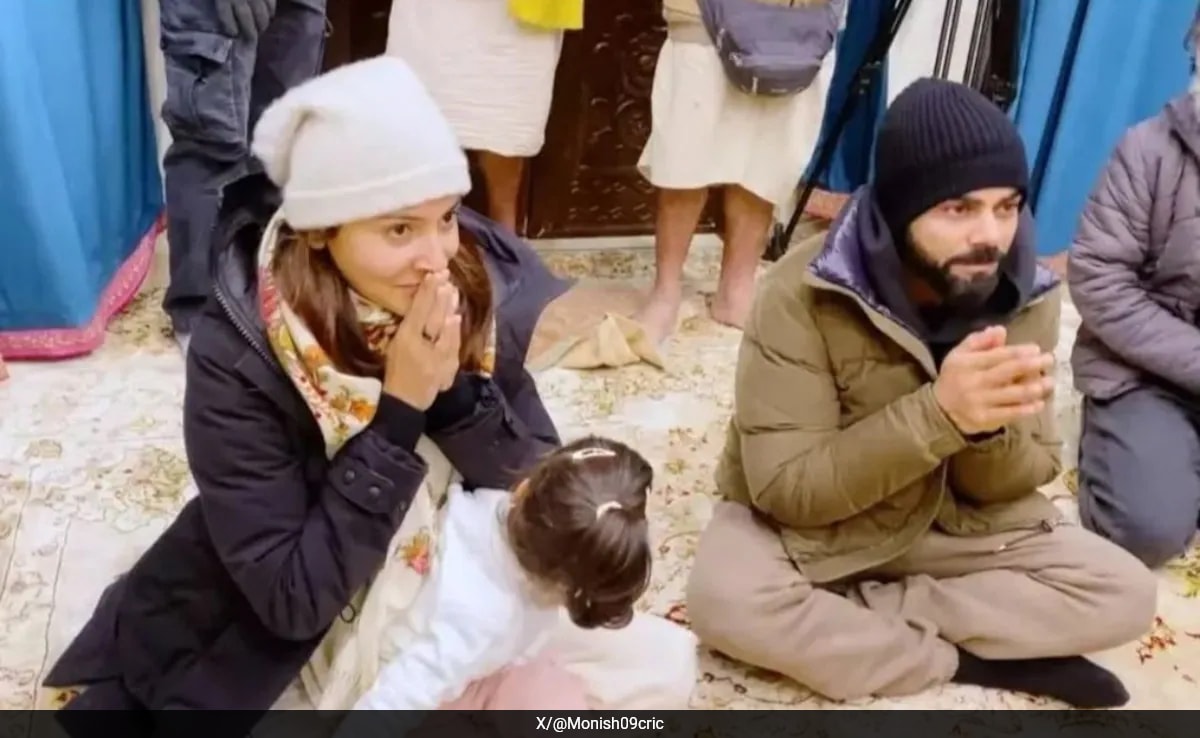 With Anushka Sharma Beside Him, Virat Kohli’s First Act After Test Retirement Is A Spiritual One