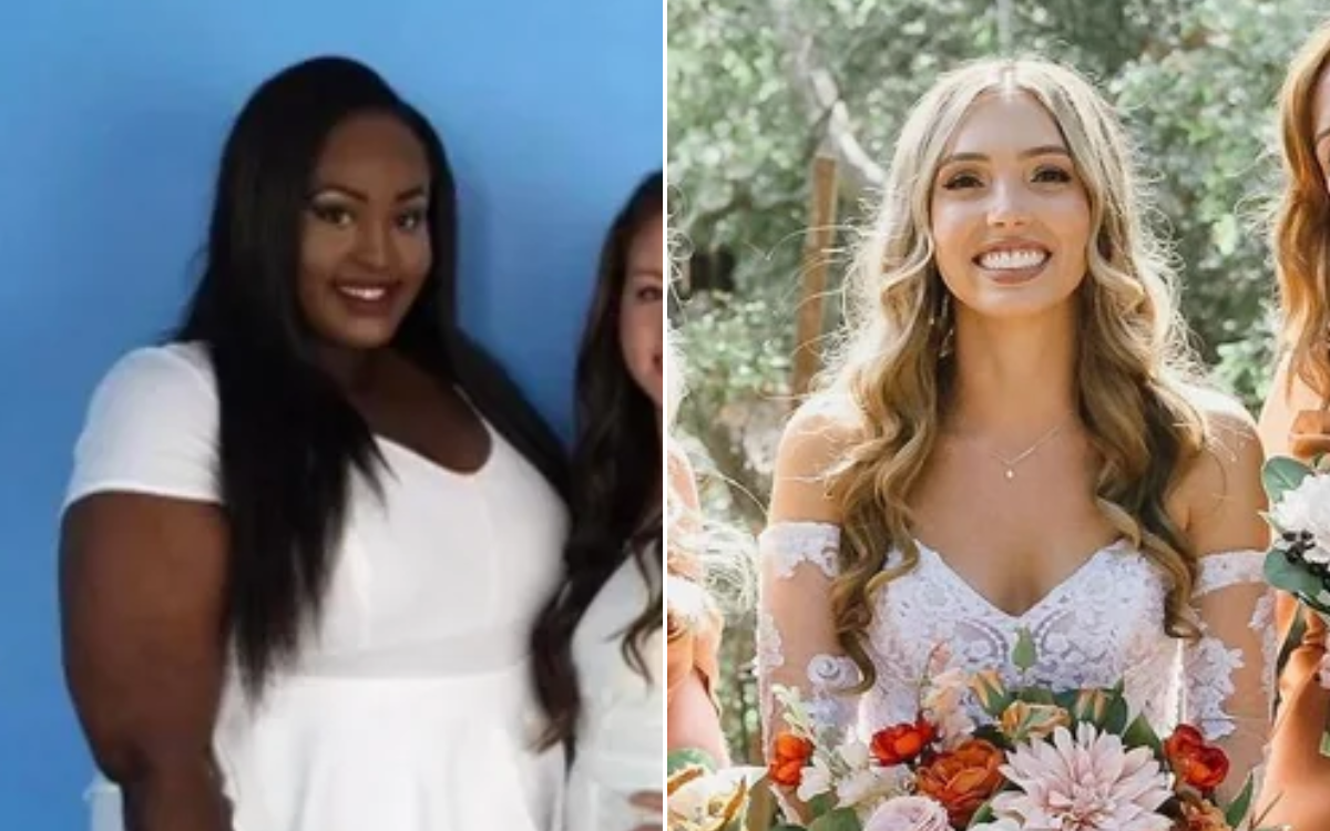 Tears As Bride Finds Way To Have Best Friend Who Died in Wedding Photos