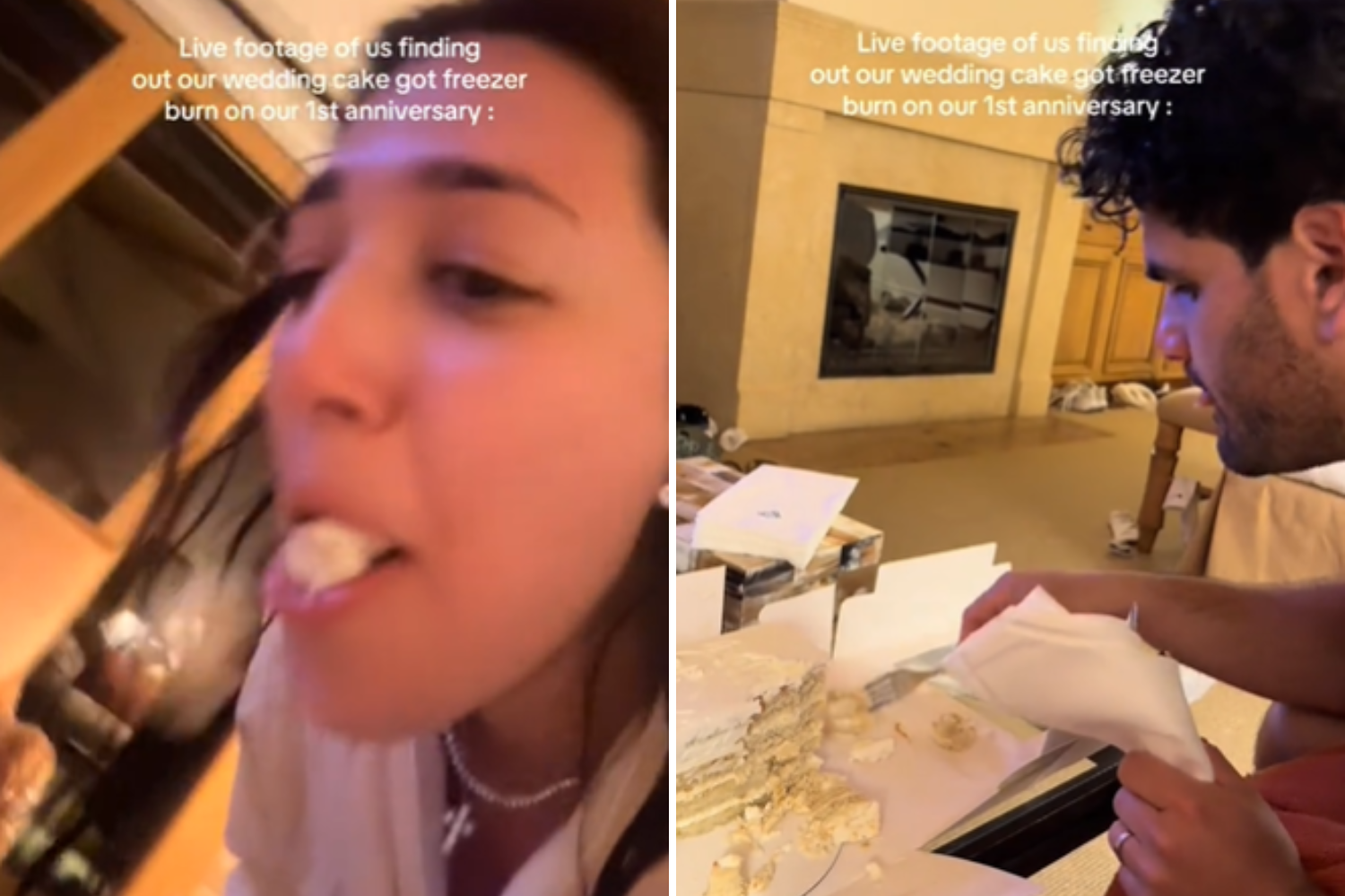 Couple Freezes Wedding Cake for Their Anniversary—Regret Comes Quickly