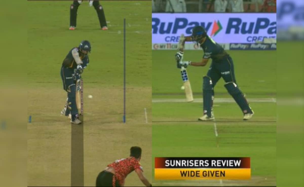 Broadcaster’s DRS Blunder During GT vs SRH Game Leaves Internet In Splits