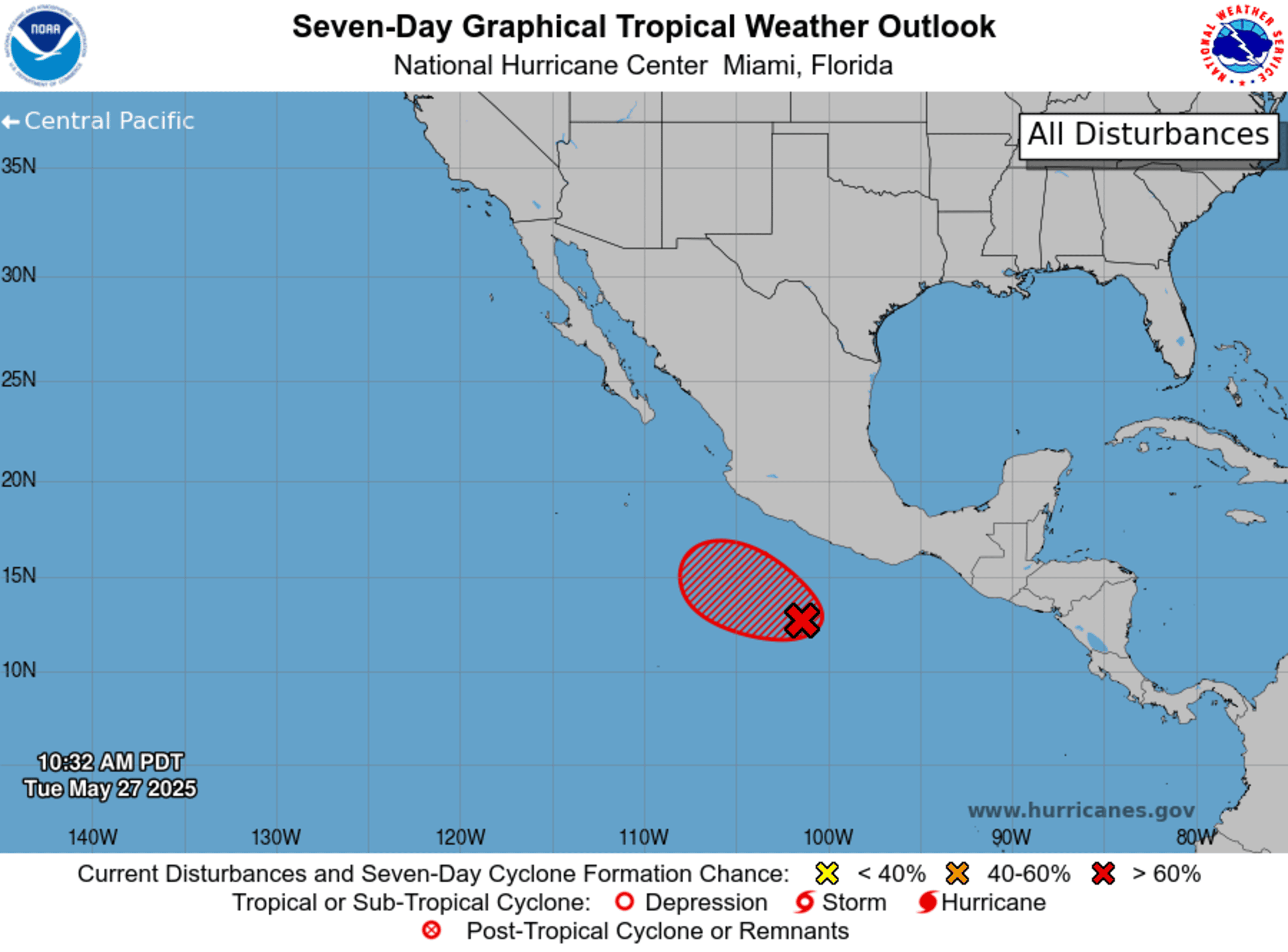 Tropical Storm Path as Forecast Shows It’s Expected to Form This Week