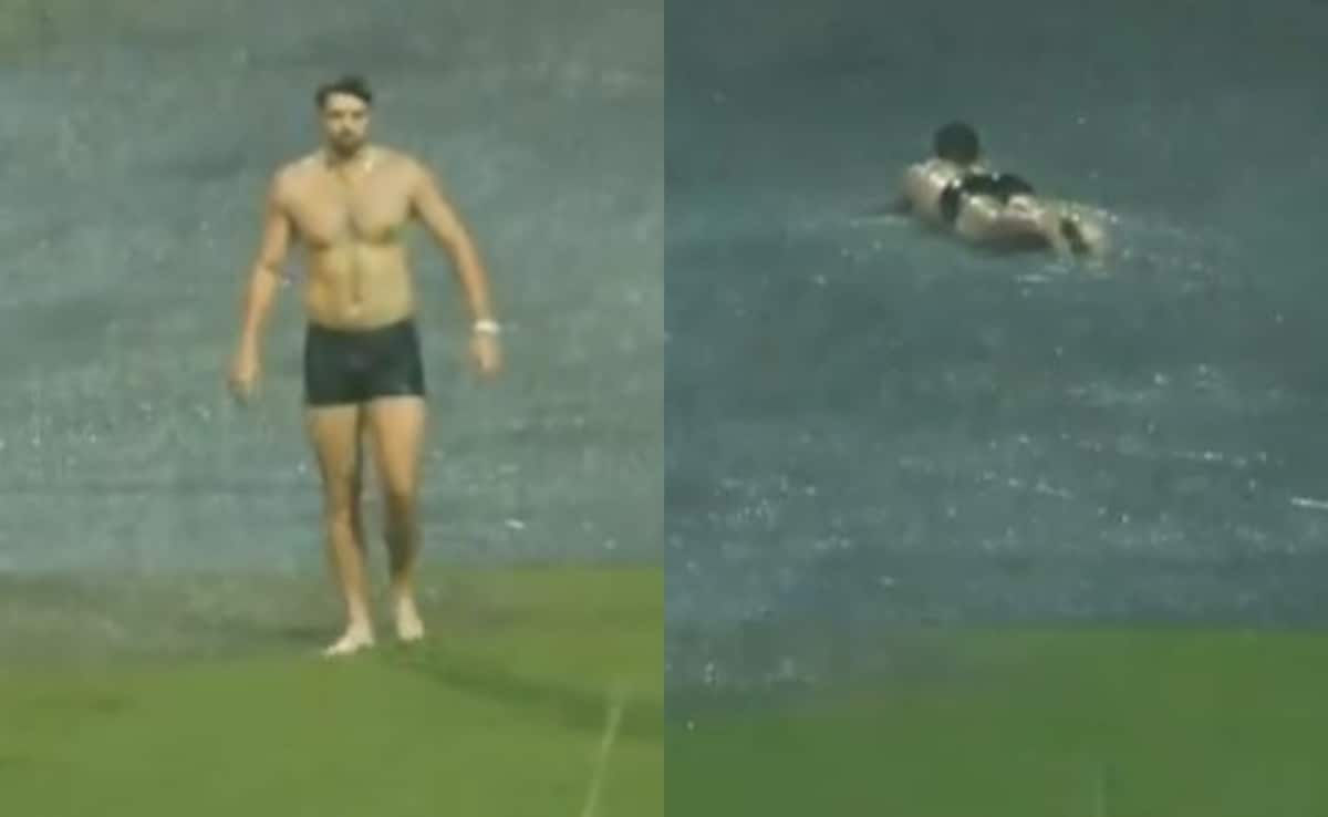 Tim David Enjoys Bengaluru Rain Like A Child, RCB Camp Then Does This. Watch