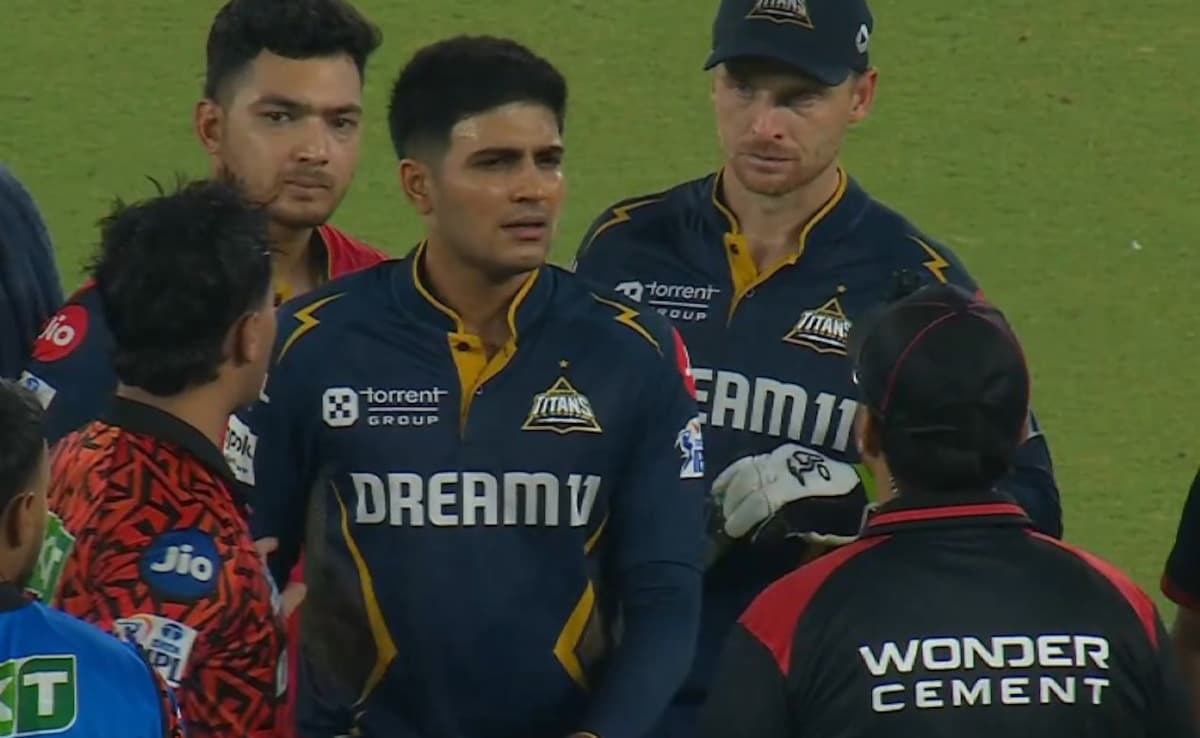 Shubman Gill Loses Cool, Engages In Heated Chat With Umpire. SRH Star Abhishek Sharma Does This