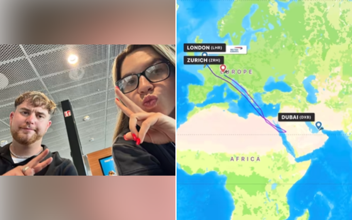 Couple Fly Off for ‘Relaxing’ Vacation, Wake Up to Nightmare Mid-Flight