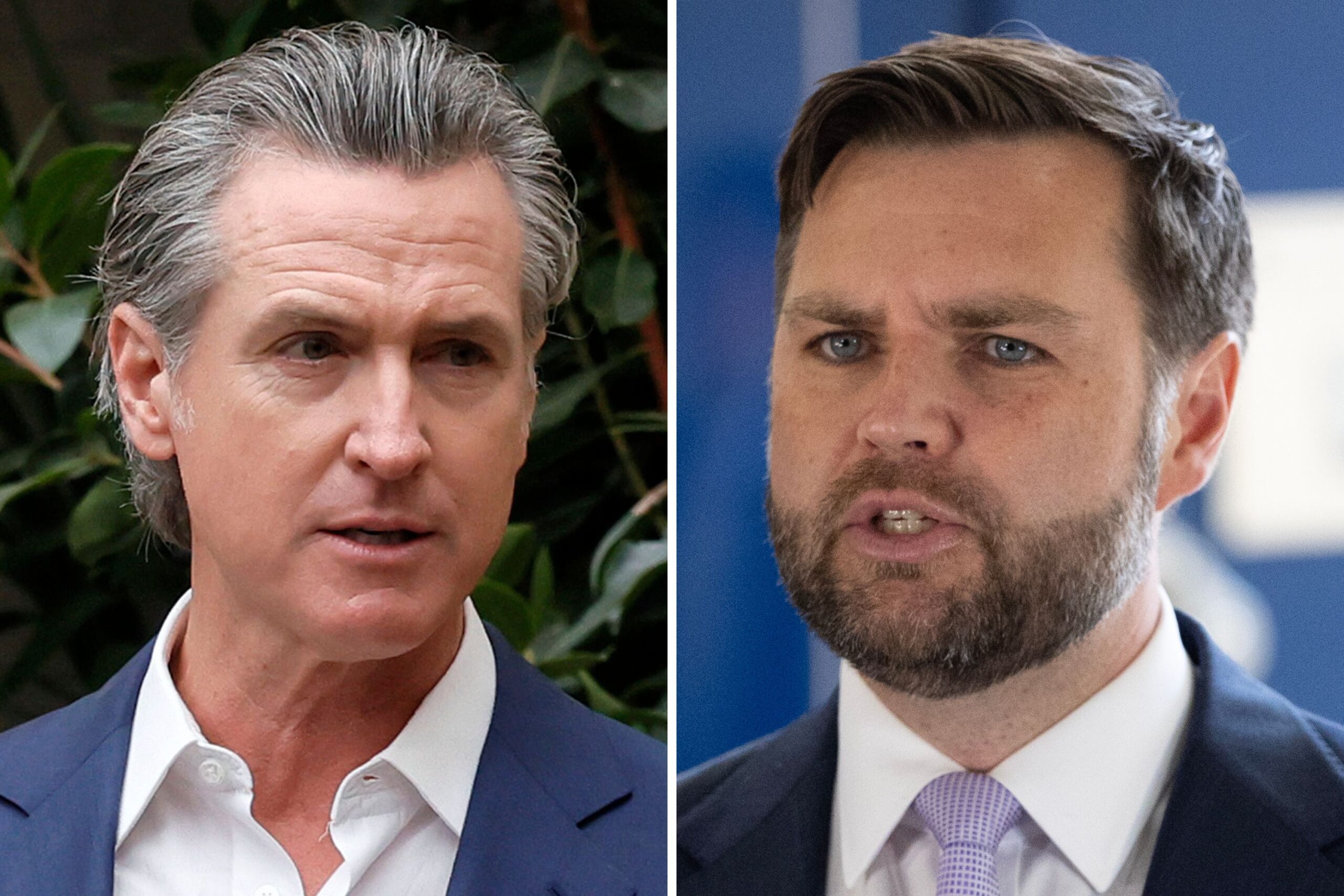 Gavin Newsom Challenges JD Vance: ‘How About Saying It to My Face?’