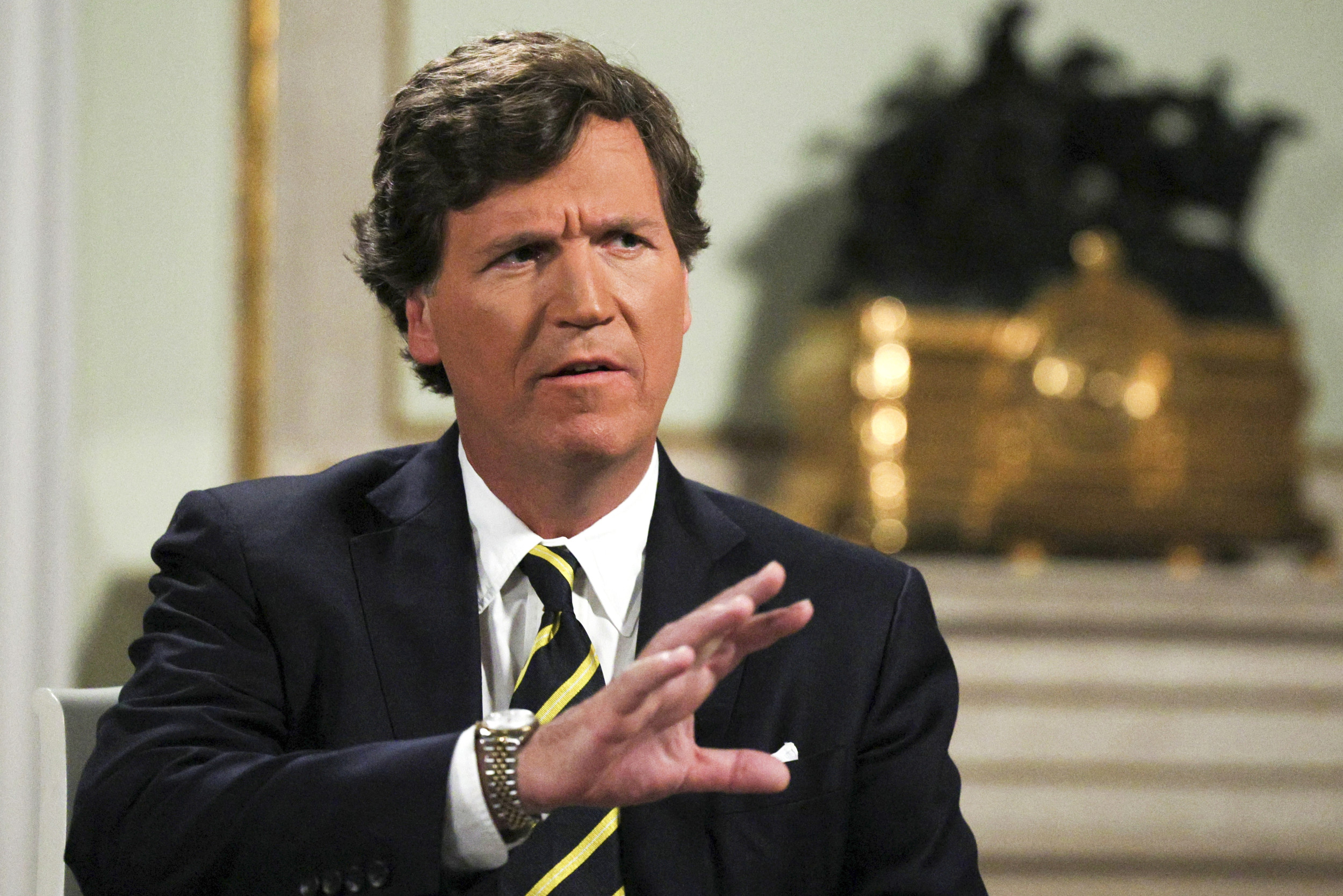 Tucker Carlson Blasts Former Fox News Colleague Sean Hannity: ‘Warmongers’