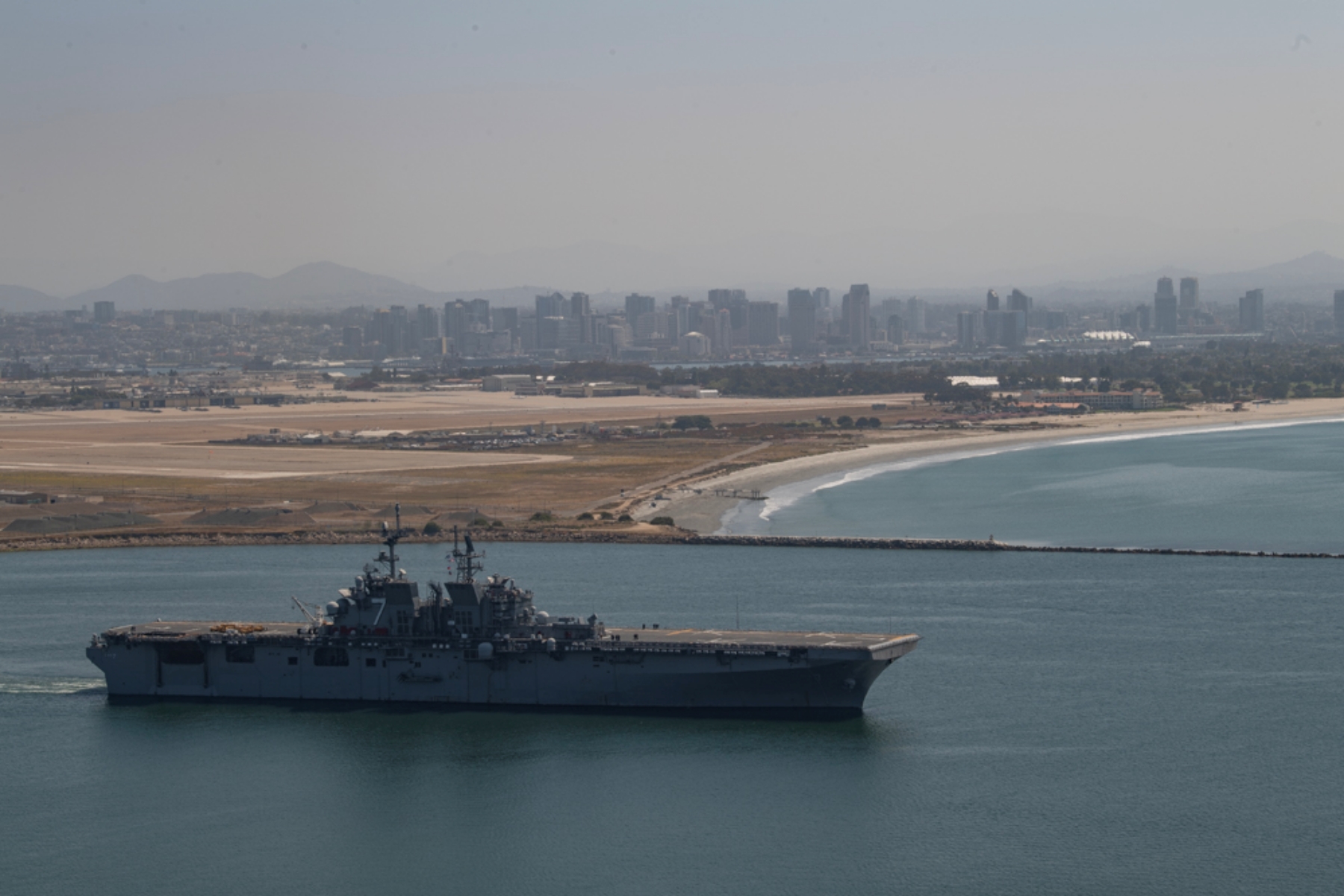 US Sends Amphibious Warship to Pacific Front Line