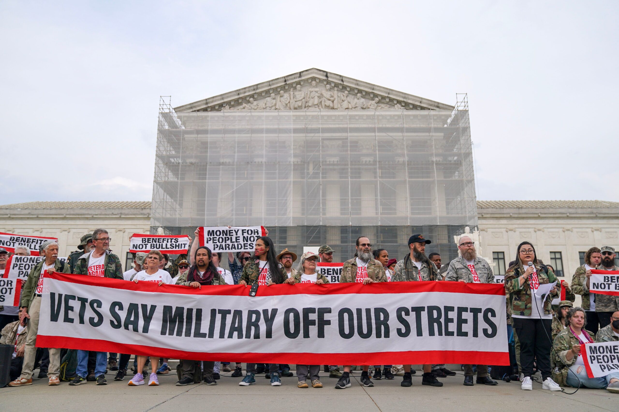 Veterans Arrested on Capitol Grounds on Eve of DC Parade, Trump Birthday